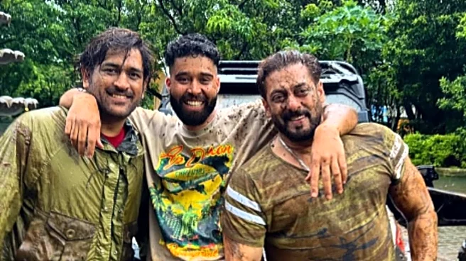 Atul Agnihotri Drops Unseen Picture Of MS Dhoni & Salman Khan From His Birthday Bash