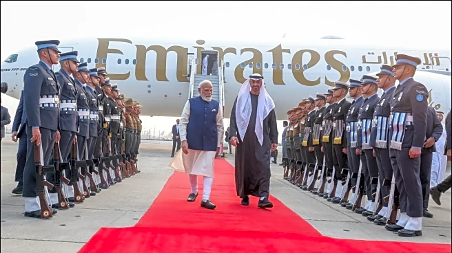PM Modi Receives UAE President Mohamed Bin Zayed Al Nahyan At Delhi Airport