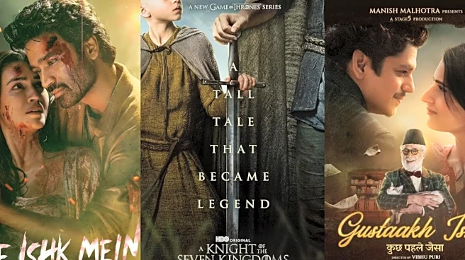 OTT Releases This Week: Tere Ishk Mein, A Knight Of The Seven Kingdoms, Gustaakh Ishq & More