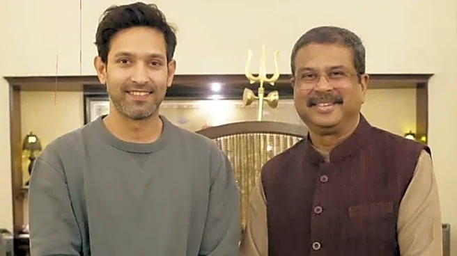 Vikrant Massey Meets Education Minister Dharmendra Pradhan; Calls Conversation 'Insightful, Productive And Empowering'