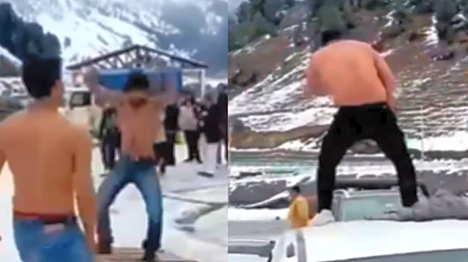 Kashmir Tourist Spot: Half-Naked Men Dance To ‘Jaat Ka Chhora’, Pass Hookah—‘This Isn’t Entertainment’