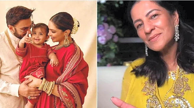 Ranveer Singh's Mom Flaunts Granddaughter Dua's Name On Her Hand, Pic Goes Viral