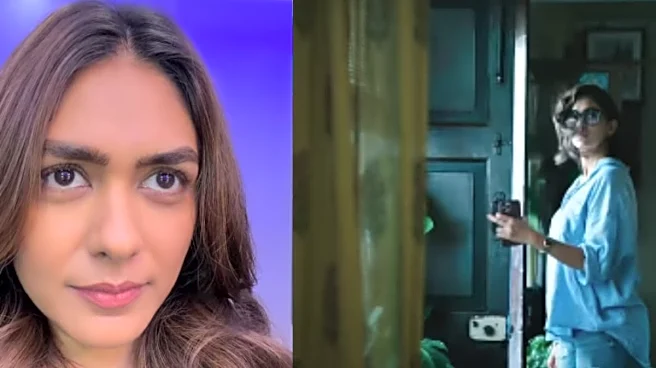 Watch: Mrunal Thakur's Haase Toh Phaase Challenge With Her Makeup Artist And Hairstylist