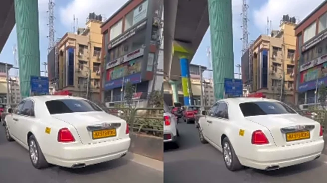 Rolls-Royce As A Taxi? Bengaluru Man Spots Luxury Car With Yellow Number Plate—Here's What It Means