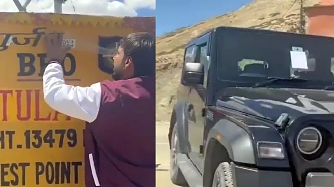 Haryana Man Arrives In Thar To Stick ‘Gurjar Label’ At Leh’s Highest Point: ‘By Default Poor IQ?’