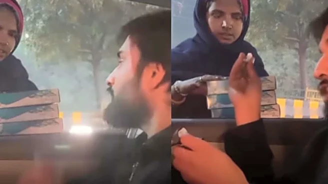 Man Helps Woman Sell Tissue Boxes, Makes Her Speak In English With Customer: 'Bhaiya Double Faida, Rs 400 Mile'