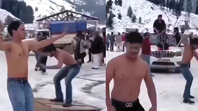 'Poor Upbringing': Video Shows Men Dancing To ‘Jaata Ka Chora’ In Sonmarg, Sparks Online Fury