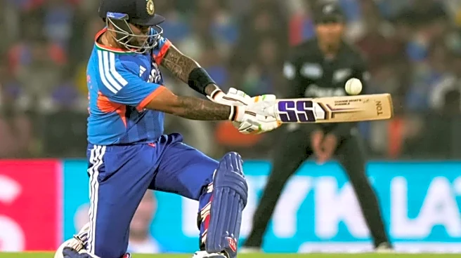 Suryakumar Yadav Becomes 4th Indian Cricketer To Score 9000 Runs In T20s