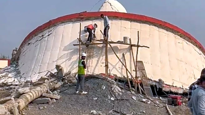 Newly-Constructed Water Tank Crumbles During First Trial Run In Surat, 7 Arrested