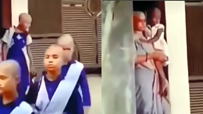 Rajasthan School Students Shave Head To Support Their Friend Battling Cancer: ‘That’s What Heroes Do’