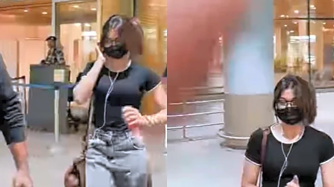 Rashmika Mandanna Stuns In Casuals As She Gets Papped At Airport | Watch Viral Video