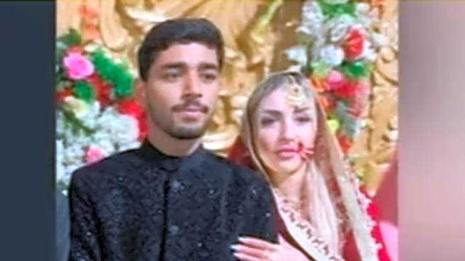 German Doctor Travels To Pakistan Village To Marry Man She Met Through Online Gaming