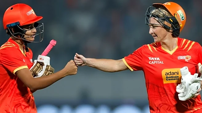 WPL 2026: Gujarat Giants Up To 2nd In Points Table, Phoebe Litchfield Tops Orange Cap List