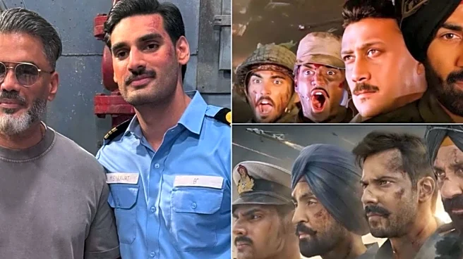 Suniel Shetty Pens Heartfelt Note For Son Ahan Shetty As Border 2 Releases: ‘This Film Isn’t About War’