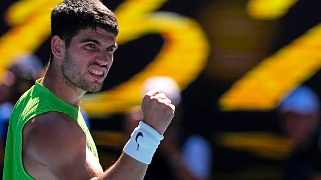 Carlos Alcaraz Cruises Past Milestone Match At Australian Open