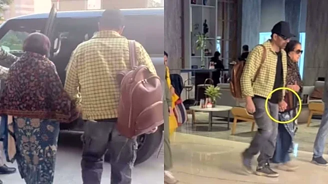 Sunny Deol Spotted With Mother Prakash Kaur, Wins Hearts With Sweet Gesture | Watch