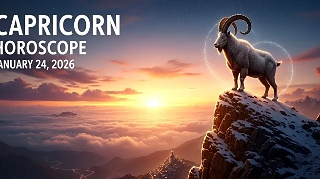 Capricorn Horoscope Today, January 24, 2026