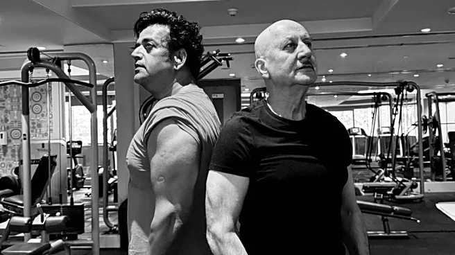 Anupam Kher Sets Fitness Goals At 70, Flaunts Muscles With Ravi Kishan In New Photo