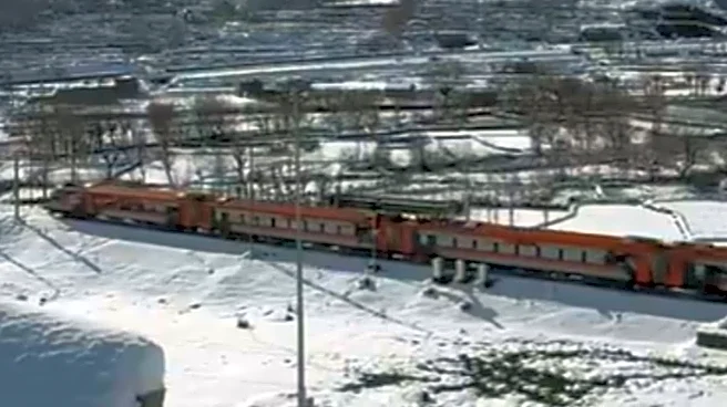 Vande Bharat Glides Through Snow-Covered Himalayas In Kashmir | Watch