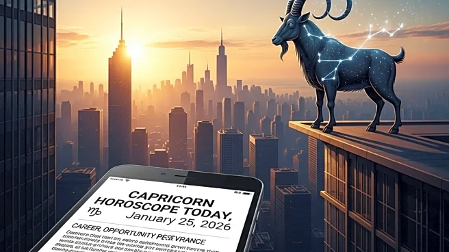 Capricorn Horoscope Today, January 25, 2026