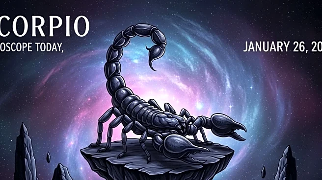 Scorpio Horoscope Today, January 26, 2026