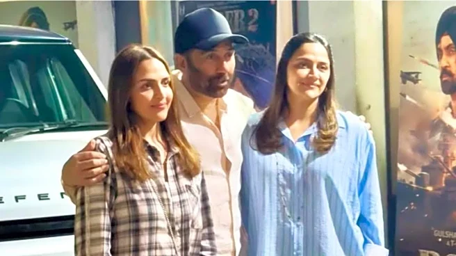 Esha Deol Calls Sunny Deol 'The Best' As She Watches Border 2, Celebrates 'Papa' Dharmendra's Padma Award