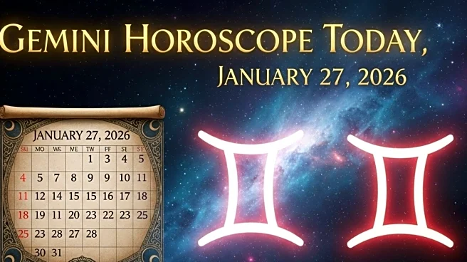 Gemini Horoscope Today, January 27, 2026