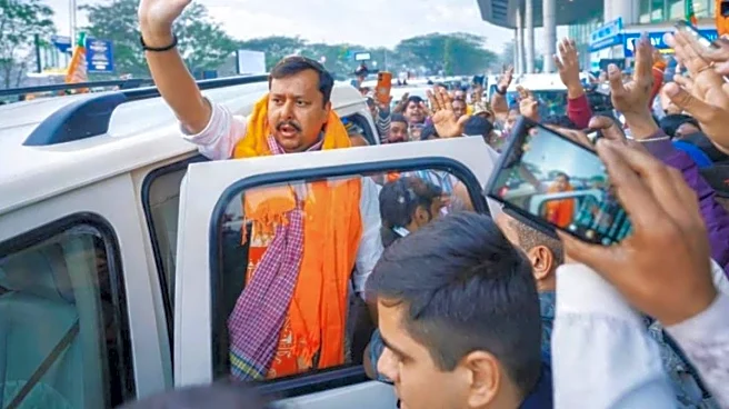 New BJP Chief Nitin Nabin Invokes Vivekananda's 'Arise And Awake' Message As He Begins Bengal Visit
