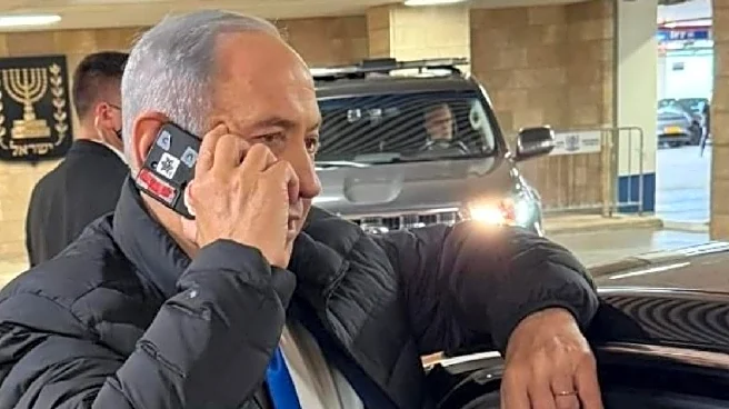 Viral Photo Of Israel PM Netanyahu Speaking On Phone With Taped Camera Draws Attention Online