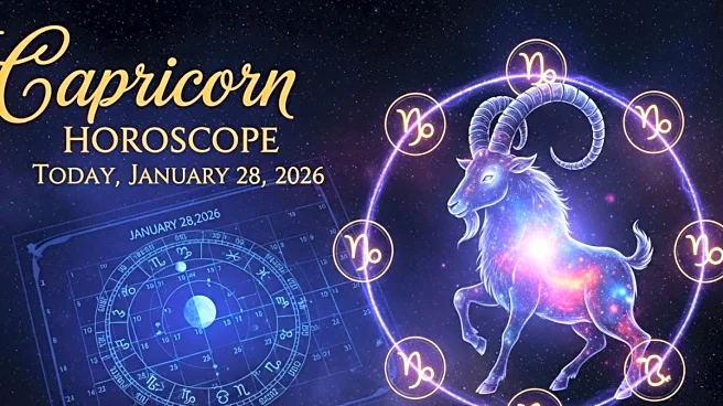 Capricorn Horoscope Today, January 28, 2026