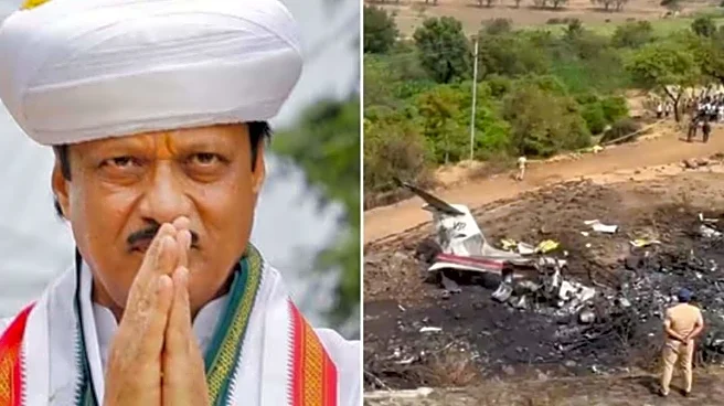 Ajit Pawar’s Plane Crew Couldn’t See Runway On First Attempt, Fell Silent After Landing Clearance