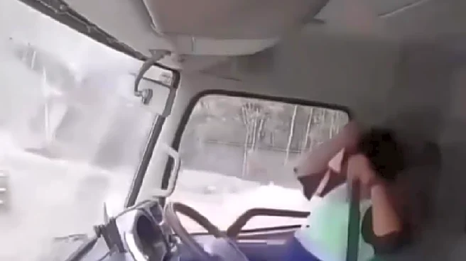 Caught On Camera: Landslide Sends Trucks Toppling At Indonesia Nickel Mine