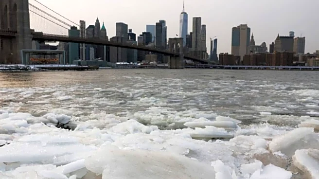 Deadly Winter Storm Grips US As Deep Freeze Continues, Hudson River Fills With Ice