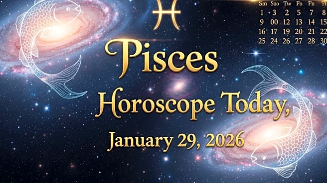 Pisces Horoscope Today, January 29, 2026