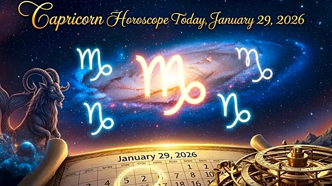 Capricorn Horoscope Today, January 29, 2026
