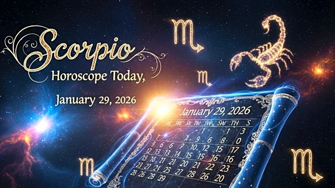 Scorpio Horoscope Today, January 29, 2026