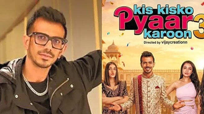 '2–3 Aur Reh Gayi': Yuzvendra Chahal Reacts To Viral AI Poster Linking Him With Dhanashree, RJ Mahvash And Shefali Bagga
