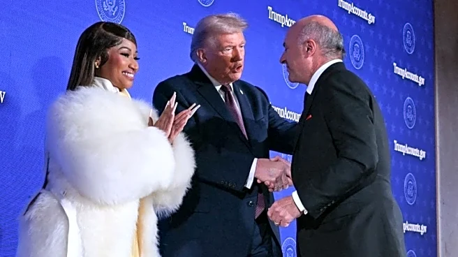 Nicki Minaj Steps Out In Fur Coat And Alaïa Dress For Donald Trump's DC Event