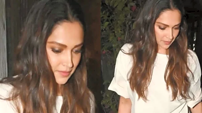 Deepika Padukone Gives The Basic White T-Shirt A Stylish Upgrade