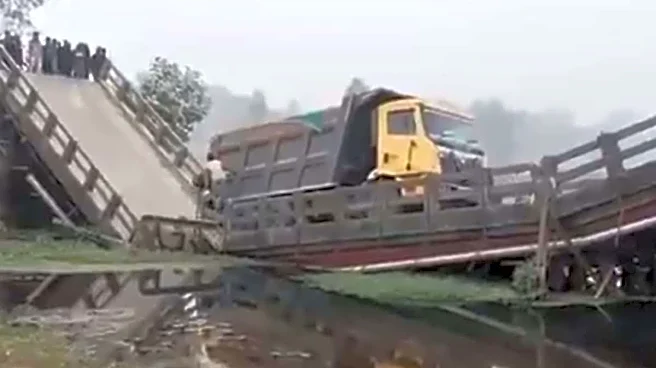 Bridge collapses In Bengal’s Cooch Behar While Truck Was Crossing, BJP Accuses TMC Of Corruption