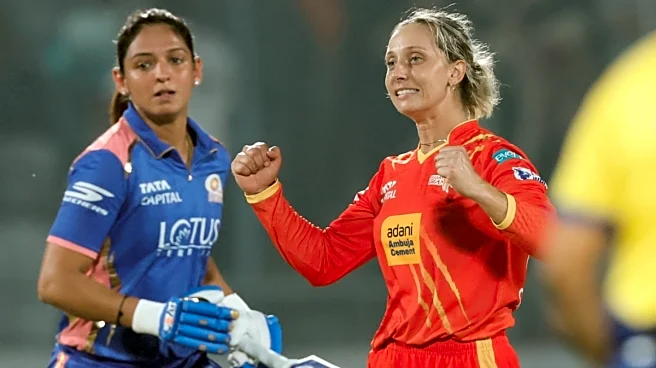 MI Vs GG, WPL 2026: Who Won Yesterday's WPL Match?