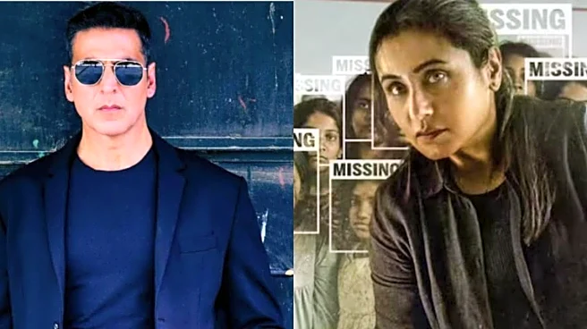 Akshay Kumar Calls Rani Mukerji ‘Goddess Of Acting’, Urges Fans To Watch Mardaani 3