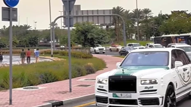Delhi Man Can't Believe Dubai Police Patrolling Streets In Rolls-Royce: ‘Itni Sasti Hai To Mujhe Bhi Dila De'