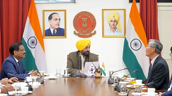 South Korean Delegation Meets Punjab CM, Discusses Smart Farming Cooperation