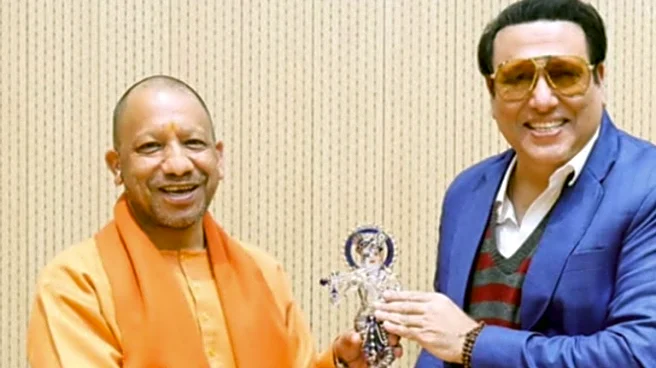 Govinda Meets UP CM Yogi Adityanath Amid Cheating Rumours, Describes Moment as ‘Divine’