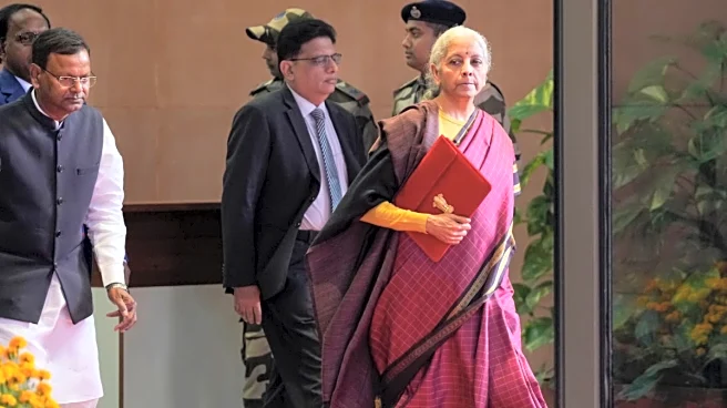 Union Budget 2026: Nirmala Sitharaman Dons Kanjeevaram Silk Saree In Nod To Tamil Nadu