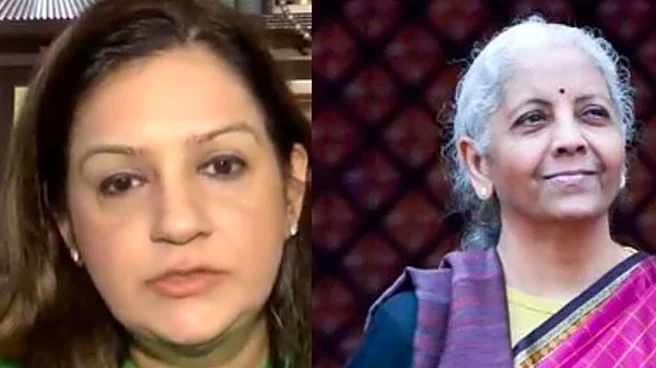 Budget 2026: Nirmala Sitharaman Wears Saree 'Predicted' By Priyanka Chaturvedi