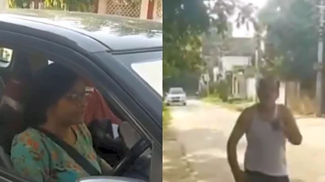 Jaipur Woman Stops Man Feeding Stray Dogs, Demands He Take Them Home: ‘Vaccination Karwao, Fir Paalna’ | VIDEO