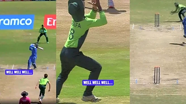 Dropped Catch & Missed Run Out! Pakistan Player Gives 2 Lifelines To Vaibhav Sooryavanshi | Watch