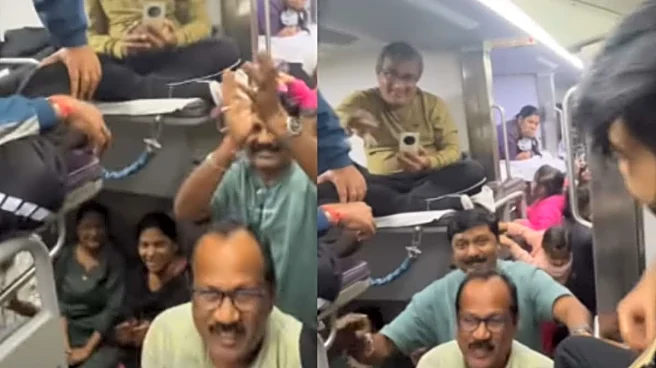 Passengers Turn Ahmedabad – Lucknow Train Journey Into A Mini Concert: ‘This Is Peak Level Of Masti’